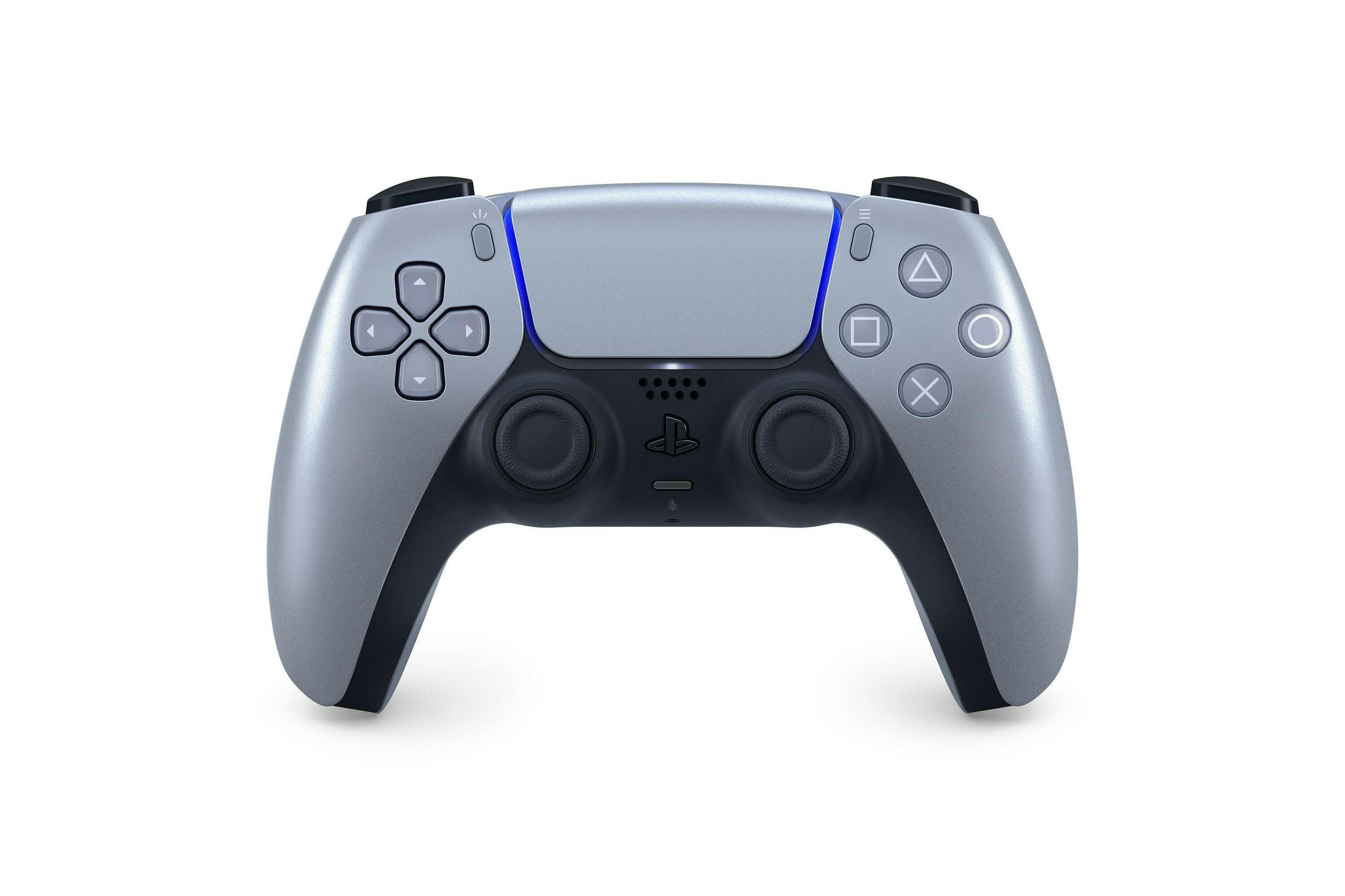 PlayStation DualSense Wireless Silver - Haptisches Feedback.