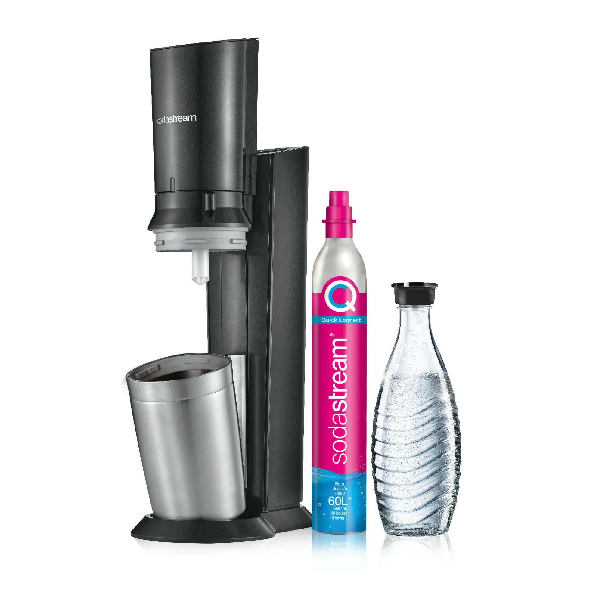 SodaStream Crystal 3.0 Wassersprudler inkl. CO2-Zylinder.