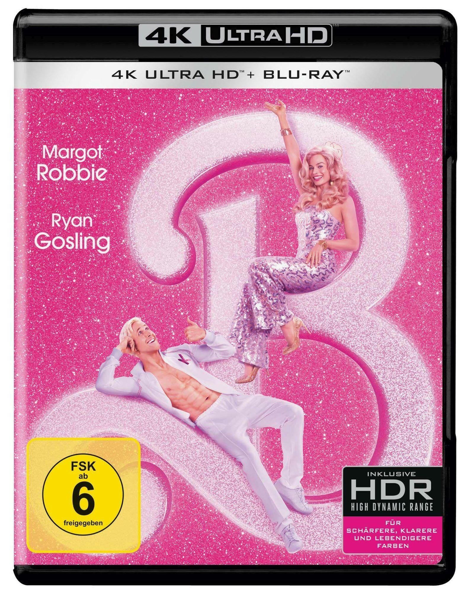 Barbie 4K Blu-ray Combo - Margot Robbie, Ryan Gosling