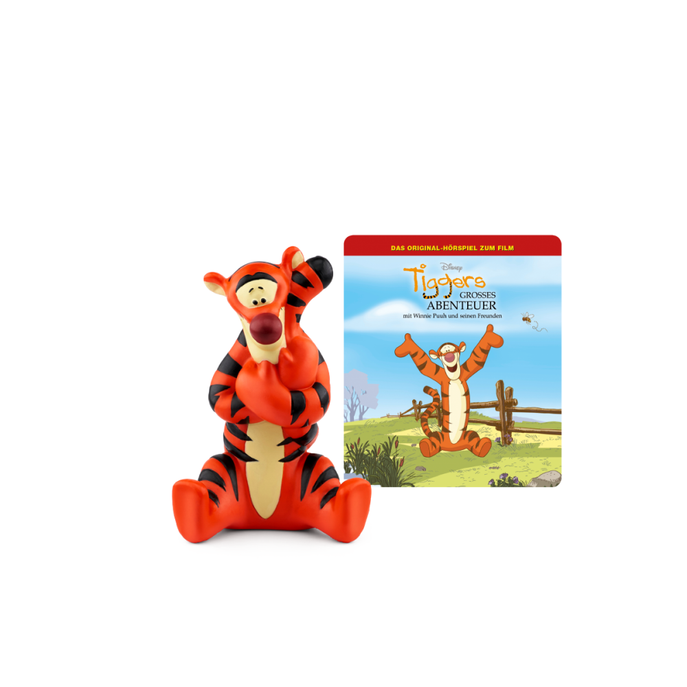 tonies Disney Tigger Hörfigur für Toniebox - Tiggers großes Abenteuer Hörspiel Kinder 3+ - ca. 42 Min