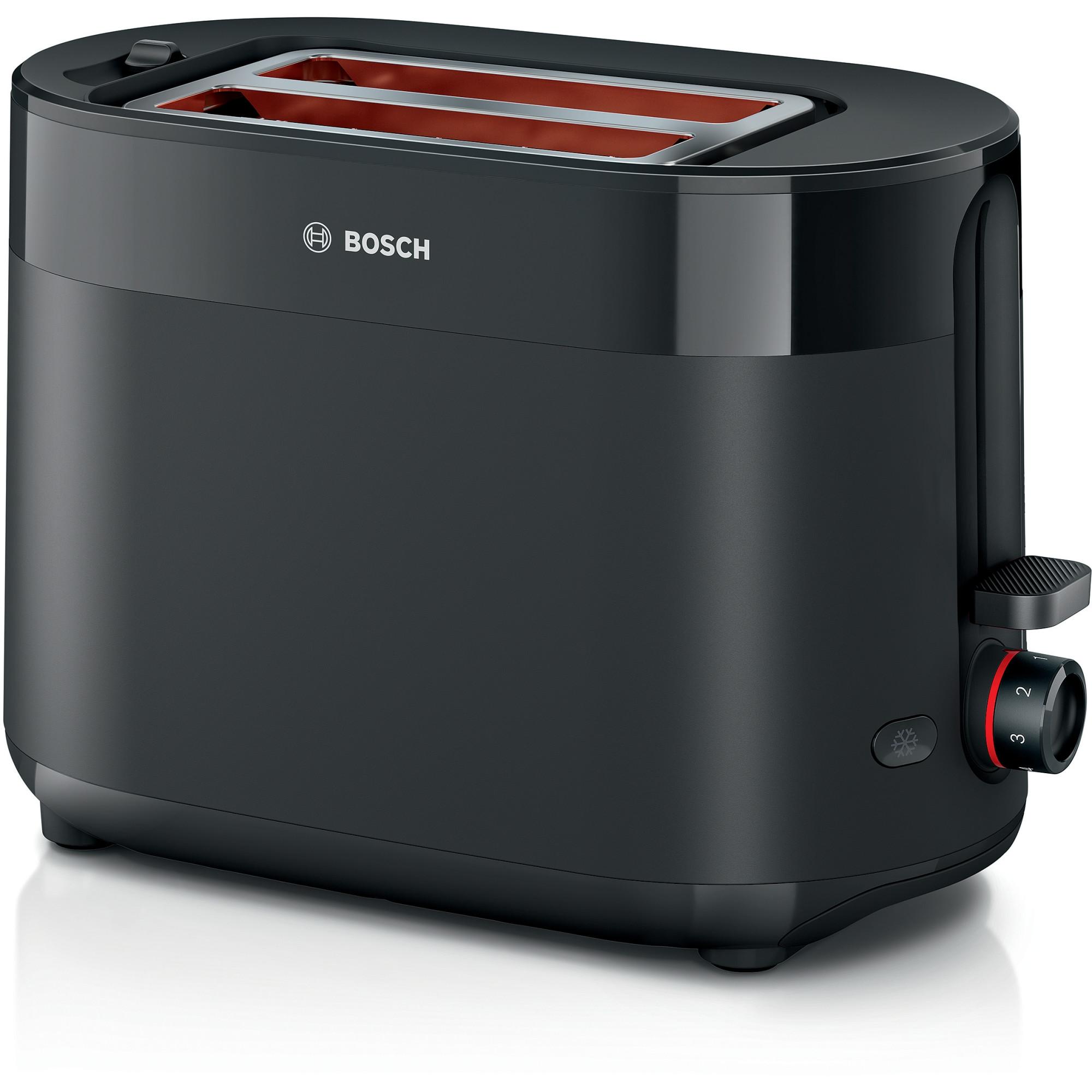 Bosch MyMoment TAT2M123 Toaster, Auftau & Brötchenaufsatz