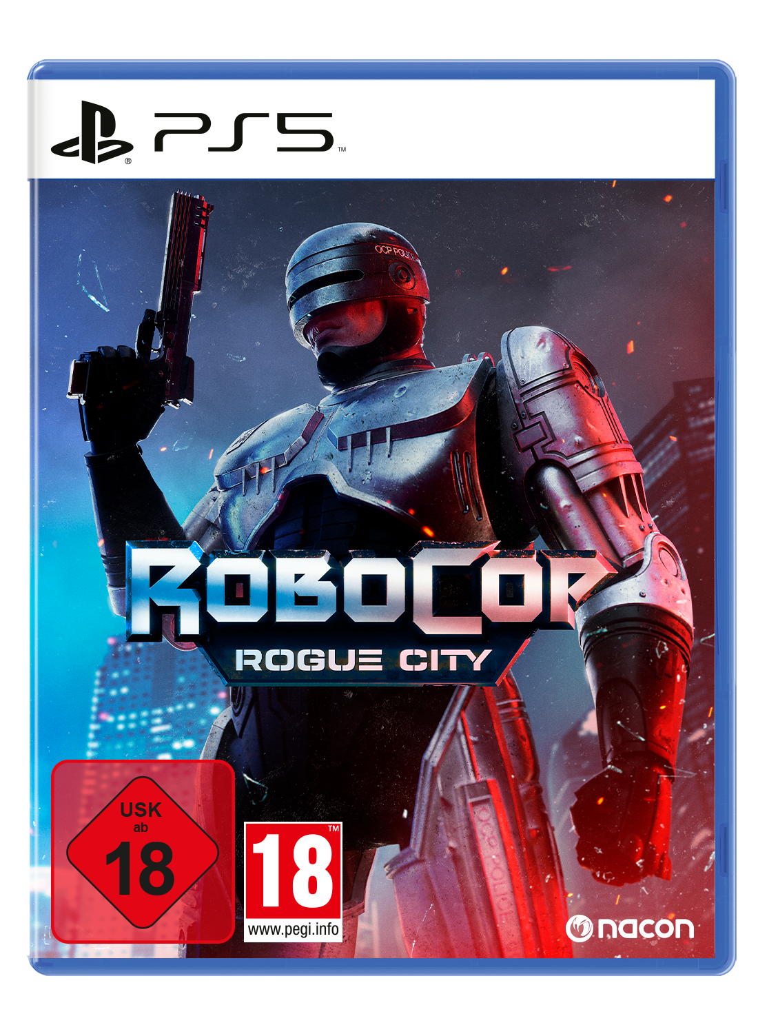 RoboCop: Rogue City PS5 – 100% UNCUT, Deutsche Verpackung