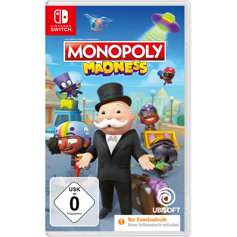 Nintendo Monopoly Madness Switch-Spiel für die ganze Familie - Freigegeben ohne Altersbeschränkung