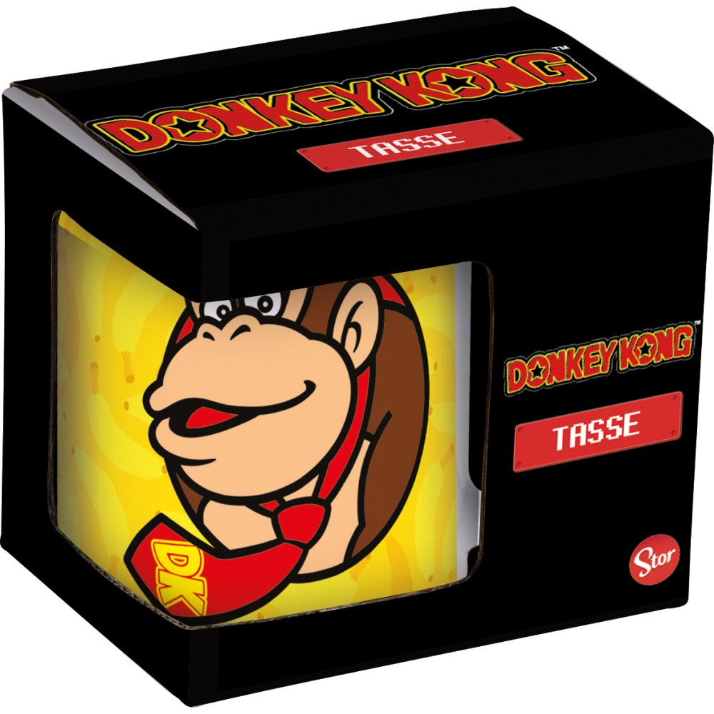 Nintendo Super Mario Donkey Kong Tasse 325ml in Geschenkbox - Offizielles Lizenzprodukt