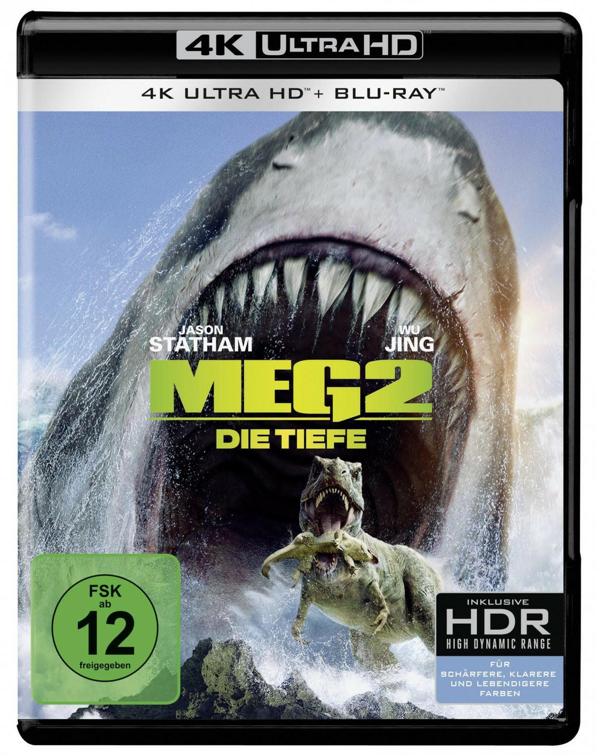 Meg 2: Die Tiefe - 4K Ultra HD & Blu-ray - Action - Jason