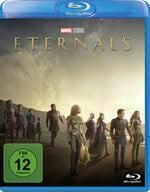 Marvel Eternals Blu-ray Action Film 2021 mit Star-Ensemble.