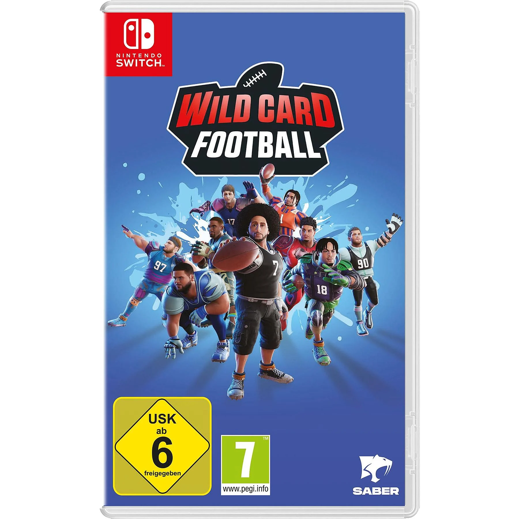 Saber Interactive Wild Card Football (Switch) - Sportspiel.