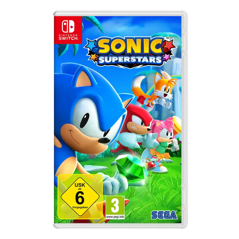 Sonic Superstars (Nintendo Switch) - Klassischer Sonic neu.
