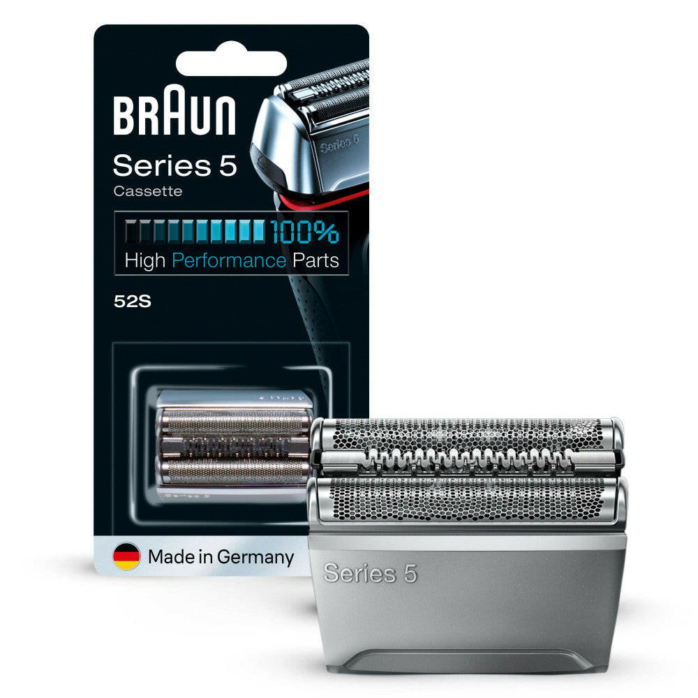 Braun Series 5 52S Scherkopf – ORIGINAL Ersatzteil Silber.