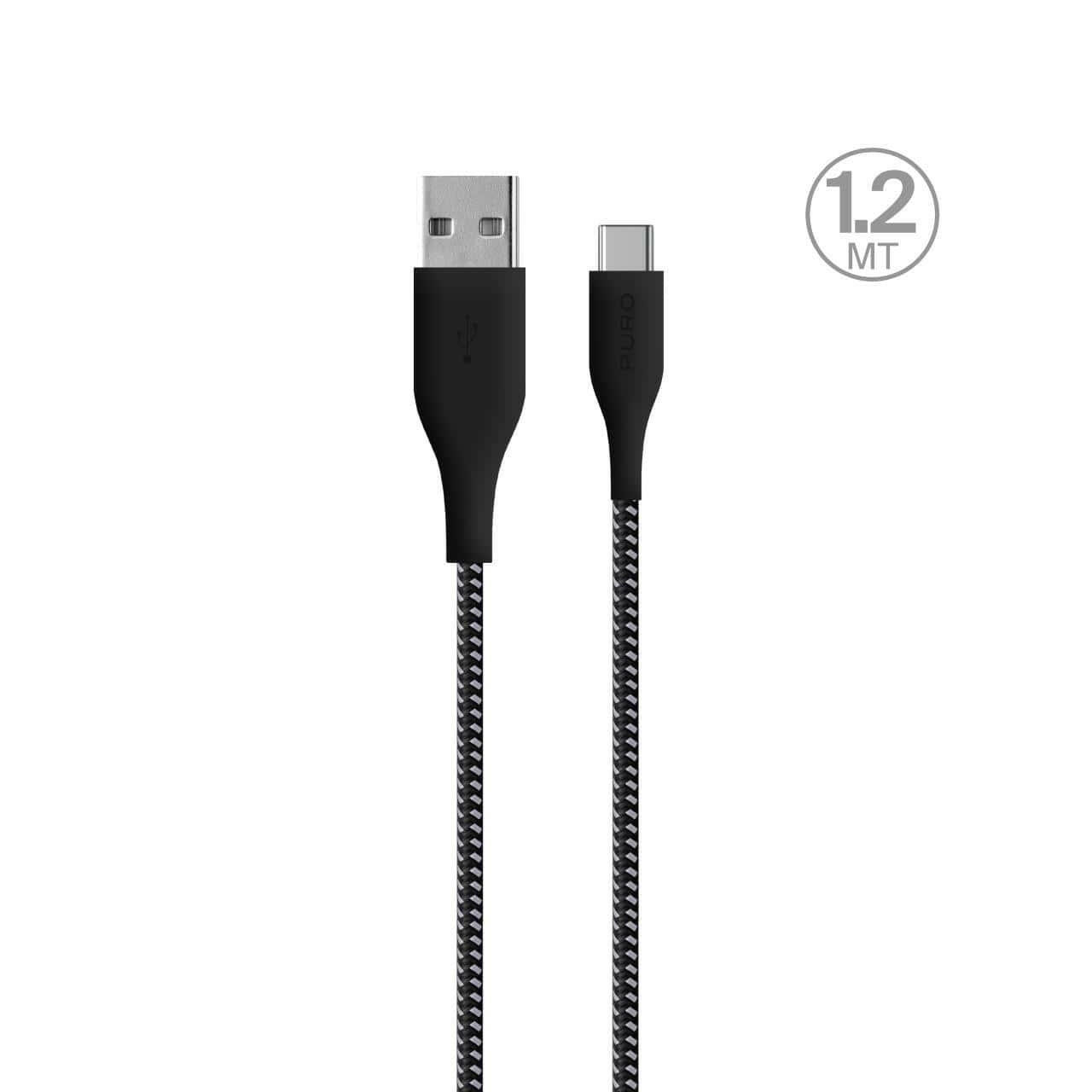 SBS USB-C zu Lightning Kabel 30W 1,2m Schwarz.