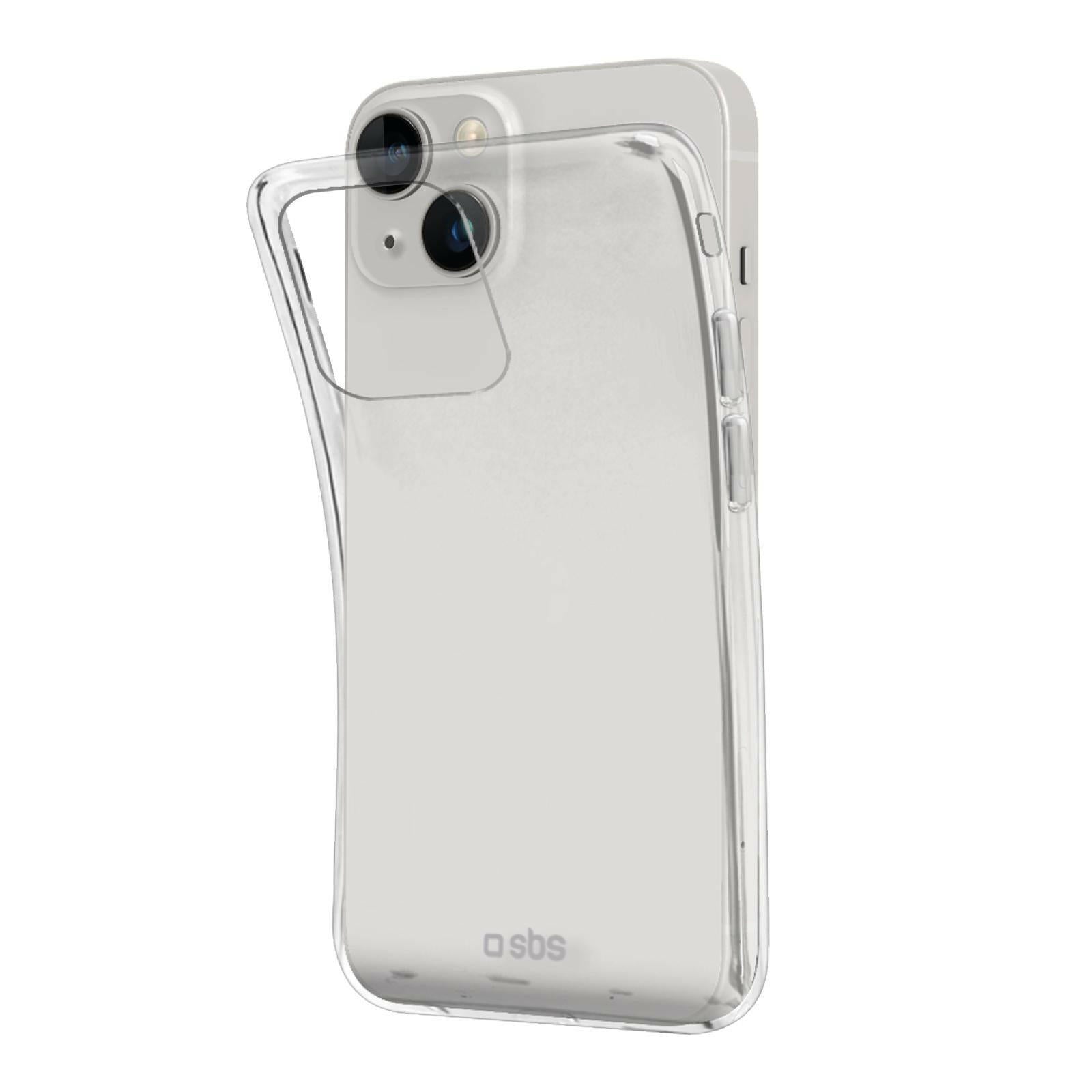 SBS Schutzhülle iPhone 15 TPU Transparent flexibel