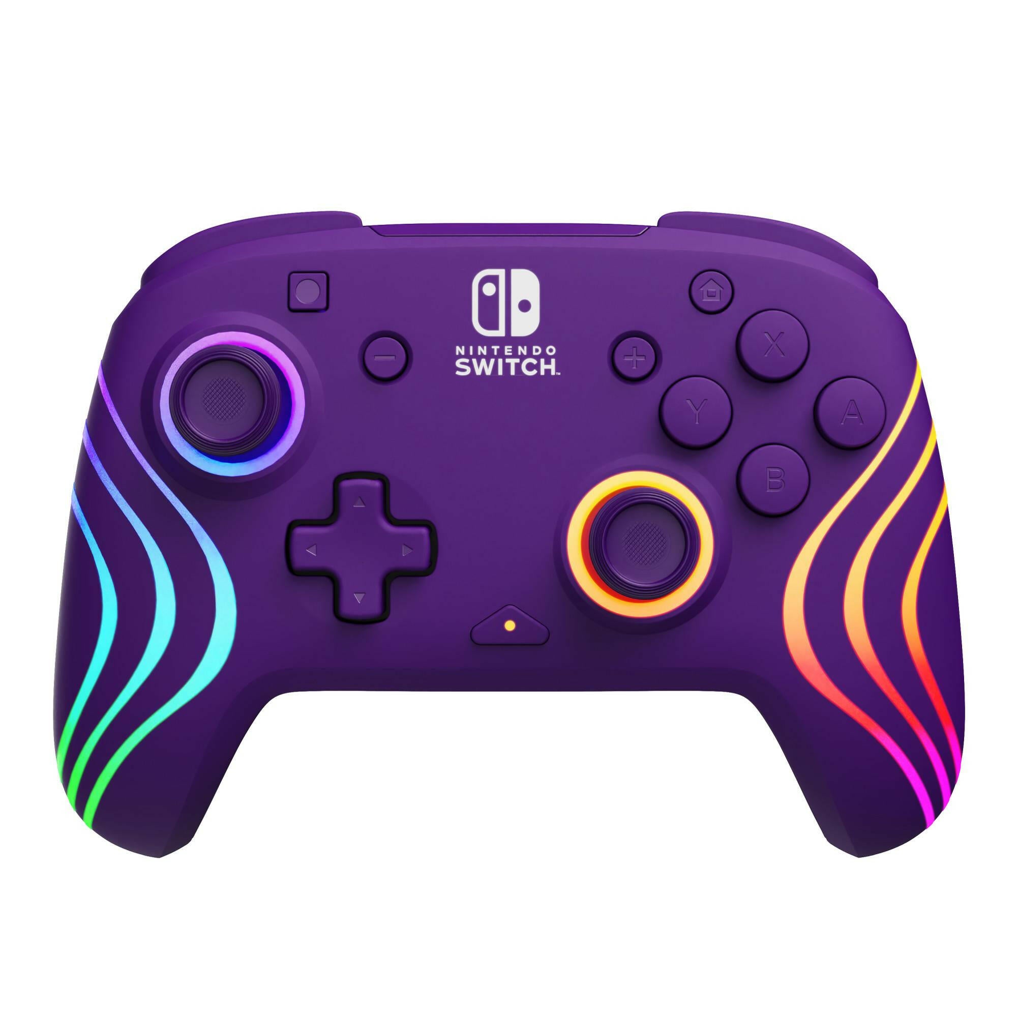 PDP Afterglow Wave Wireless Controller Nintendo Switch.
