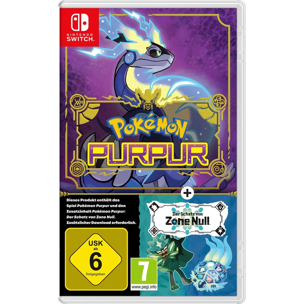 Nintendo Pokémon Purpur + Schatz von Zone Null - Nintendo.