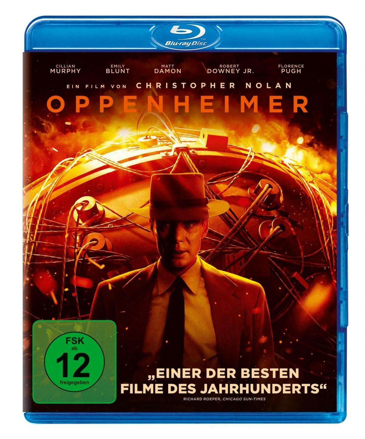 Oppenheimer Blu-ray - Nolan Film mit Cillian Murphy | USA.