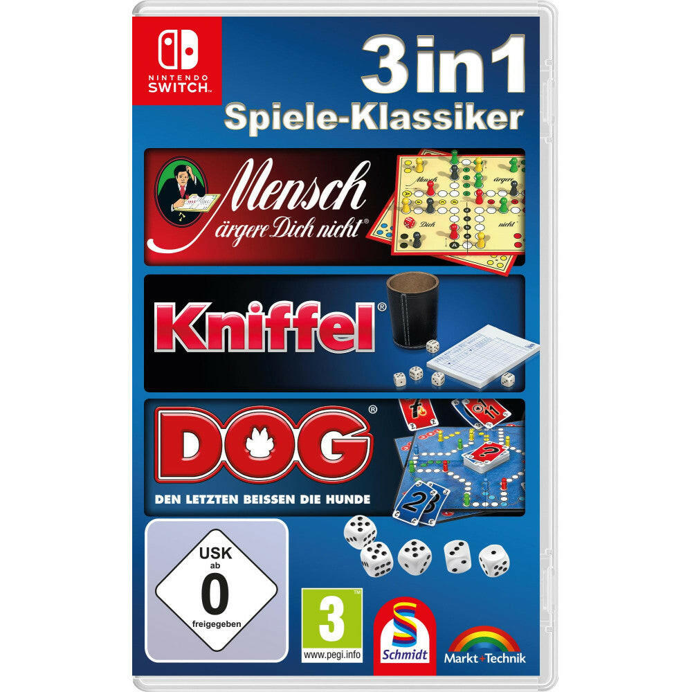 Nintendo Schmidt Spiele Switch-Spielesammlung.