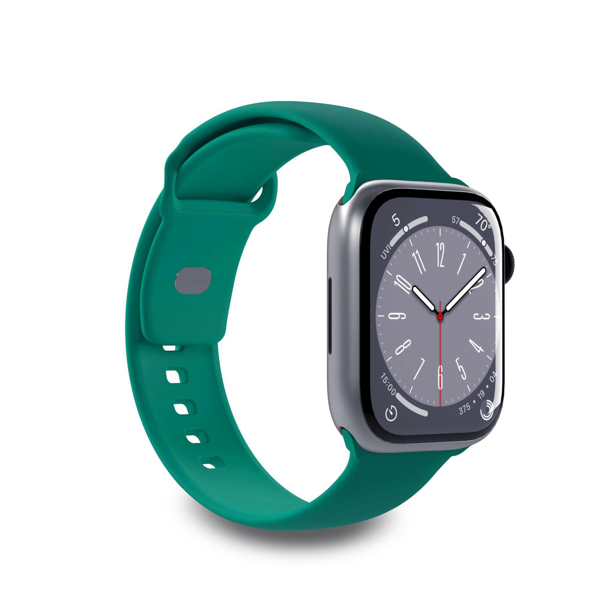 SBS Elastisches Armband Dunkelgrün für Apple Watch 38/40/41.