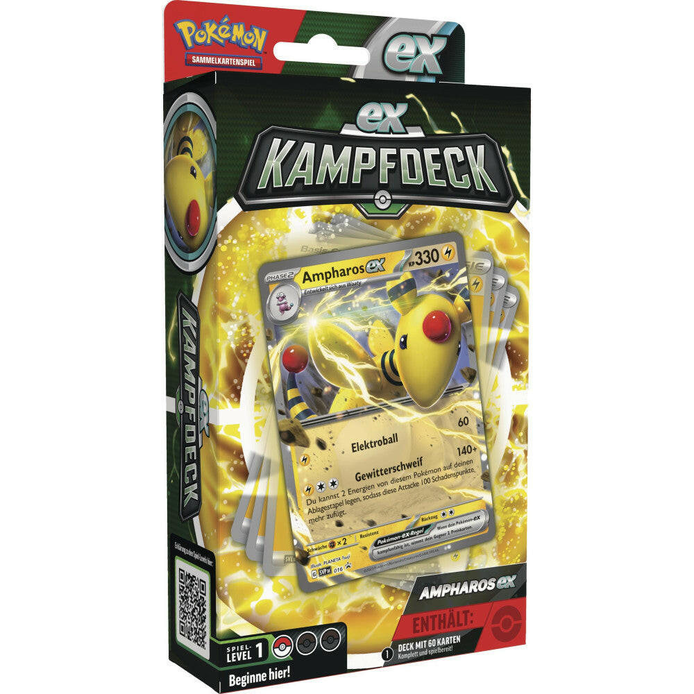 EX-Kampfdeck 1 DE - Spielerlebnis, 60 Karten, Regelheft.