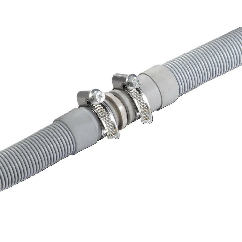 Xavax Ablaufschlauchverbinder Ø 20 mm mit Schlauchschellen.
