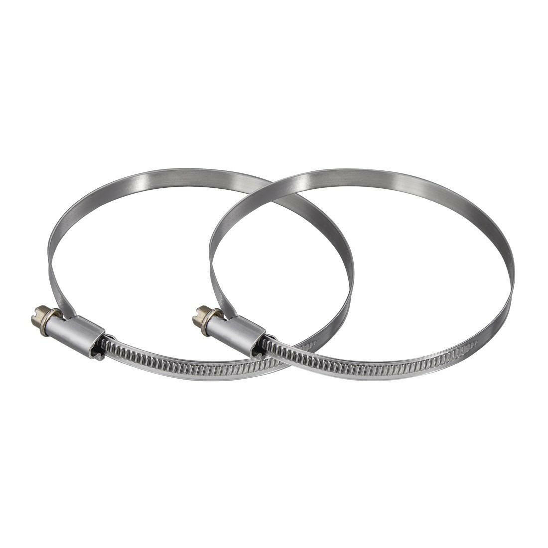 Xavax Schlauchschellen-Set 90-110mm, rostfrei, 2er - Stahl.