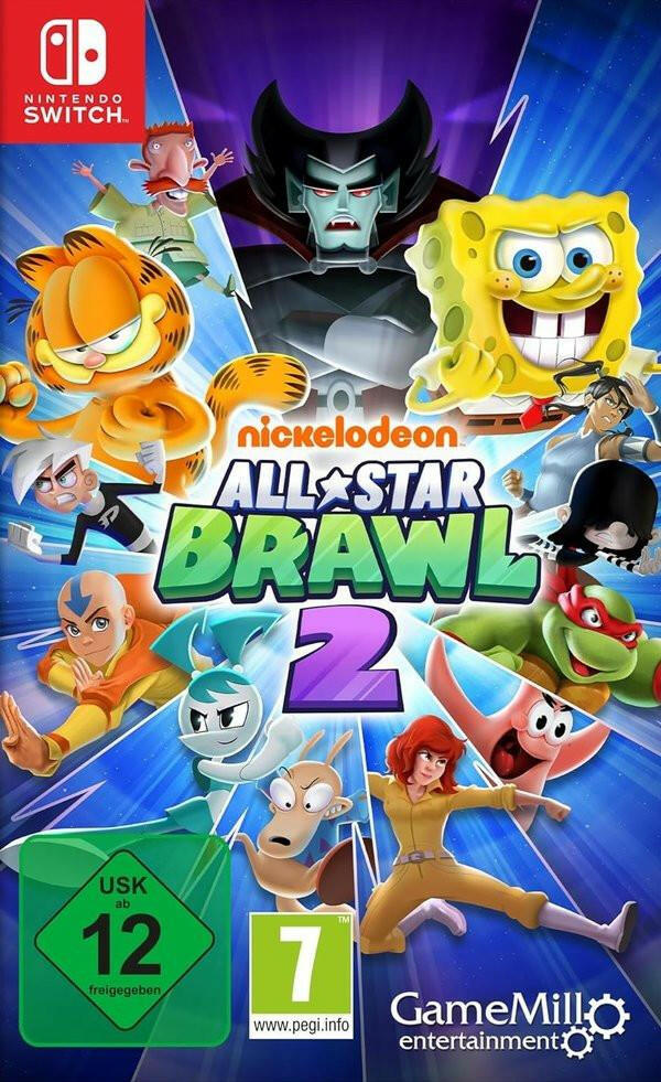 Nickelodeon All-Star Brawl 2 – Actionspiel für Nintendo.