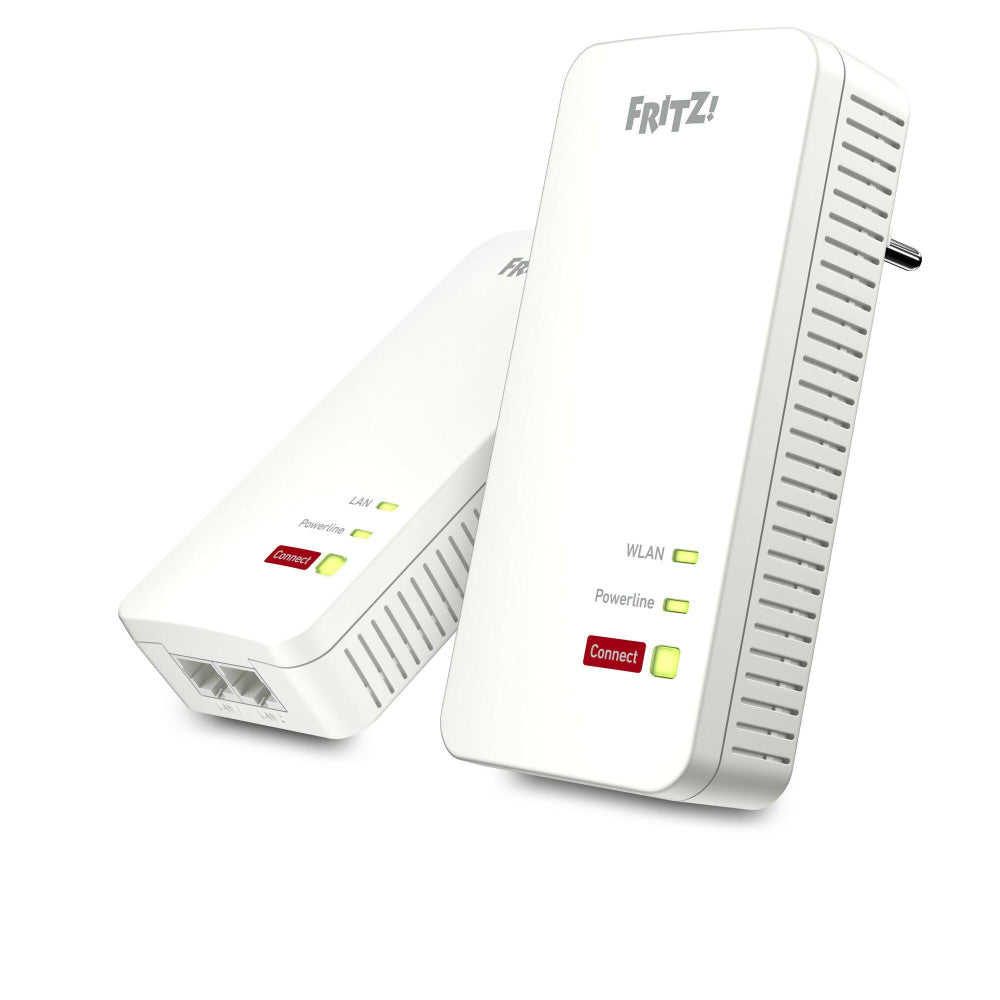 AVM FRITZ!Powerline 1240 AX WLAN Set - Gigabit Powerline mit Wi-Fi 6 und WLAN Access Point - 1.200 MBit/s - deutschsprachige Version