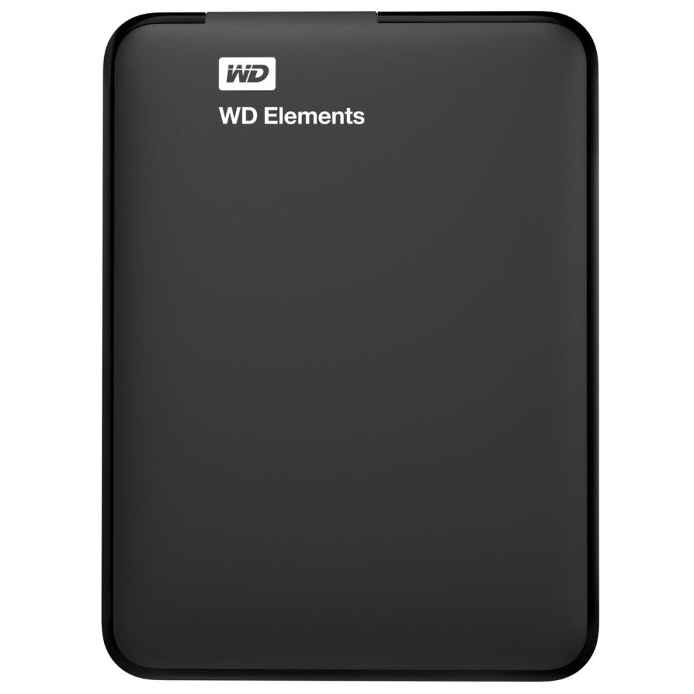 WD Elements Portable 2 TB Externe 2,5 Zoll HDD USB 3.0 Schwarz - Kompakte und zuverlässige Festplatte