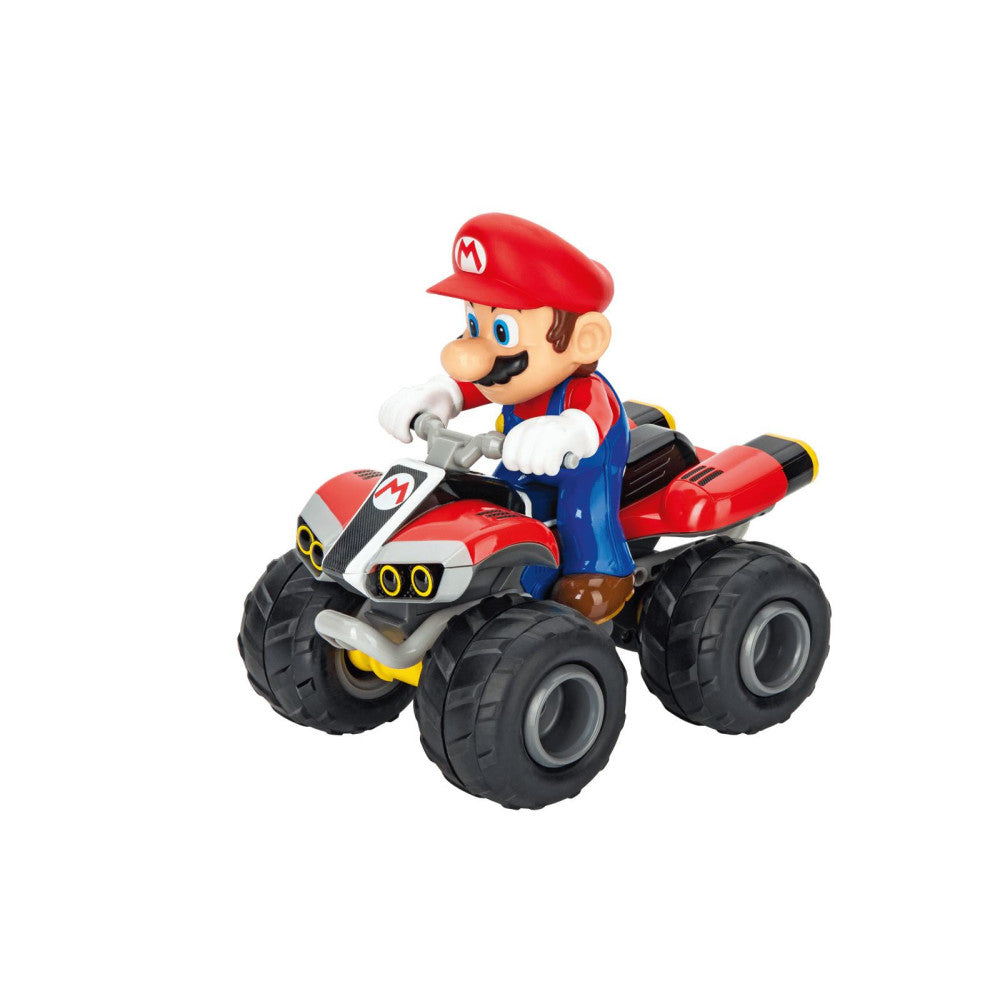 Carrera RC Mario Kart™ Mario Quad ferngesteuertes Auto Maßstab 1:20 Nintendo-Lizenz 9 km/h 30 min Fahrzeit wiederaufladbarer Akku