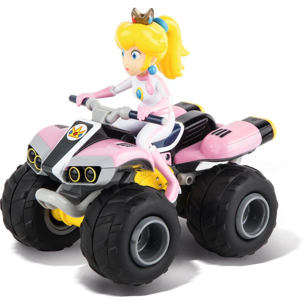 Carrera RC Nintendo Mario Kart 8 Peach Quad Ferngesteuertes Auto 2,4 GHz für Kinder & Erwachsene