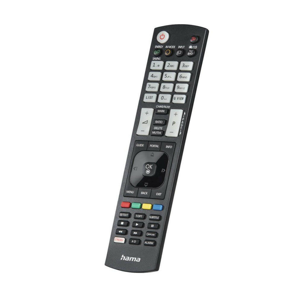 Hama Universalfernbedienung für LG TVs, Infrarot, 52 Tasten.