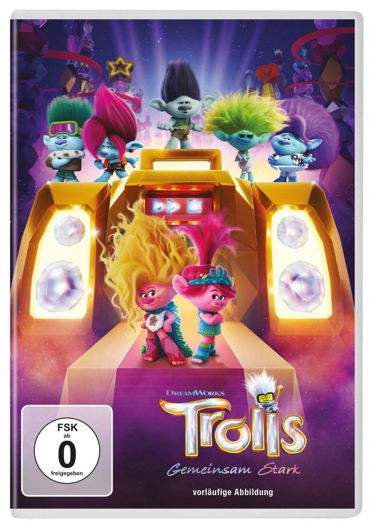 Trolls, Gemeinsam stark [DVD] - Animation, Kinderfilm - 2023