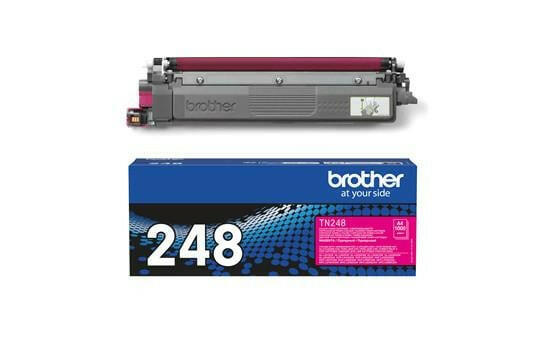 Brother TN-248M Magenta Toner Cartridge - 1000 pages.