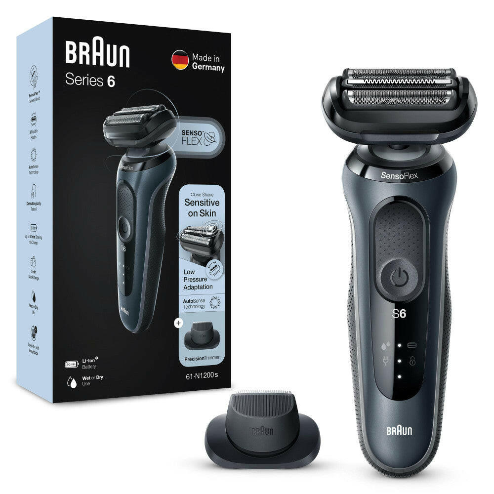 Braun Series 6 61-N1200s Elektrorasierer Herren Wet & Dry.