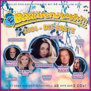 Bääärenstark!!! 2024 CD Schlager Various - Deutscher Pop