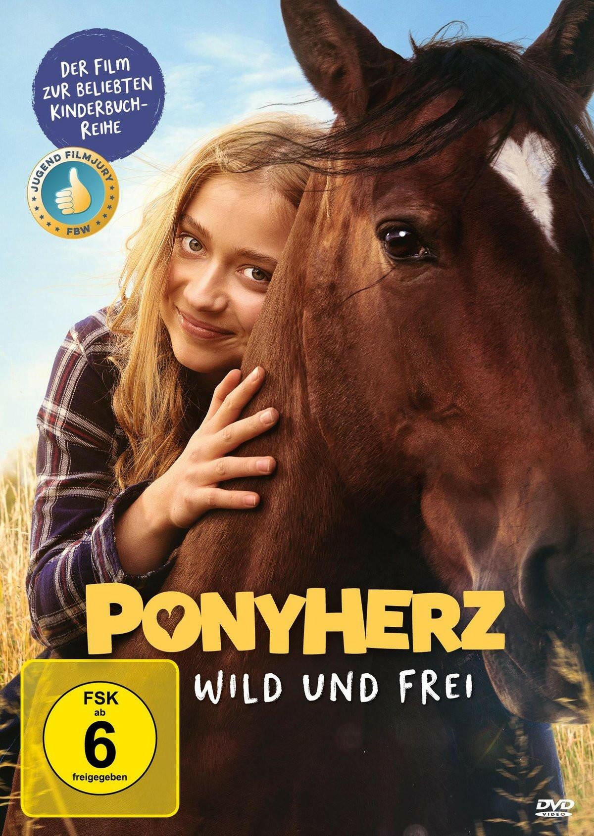 Ponyherz DVD - Familienabenteuer mit Pferden - 96min