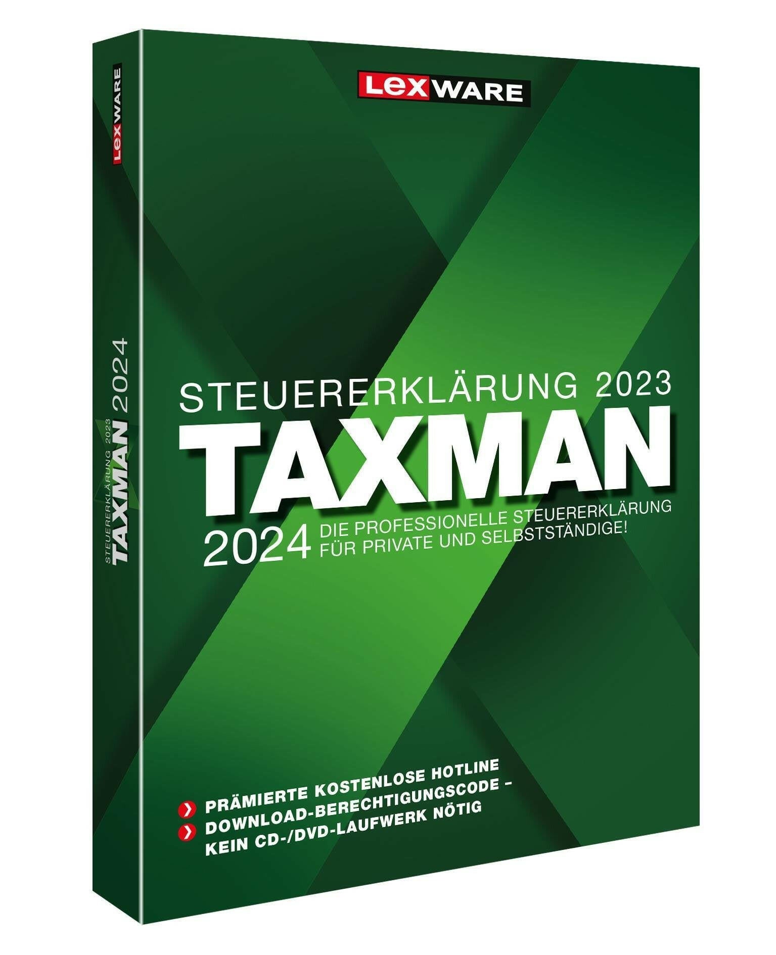 Lexware Taxman 2024 Accounting Software Box License.