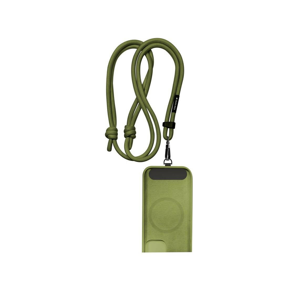 Black Rock Universelles Lanyard für Smartphones, Olivgrün.