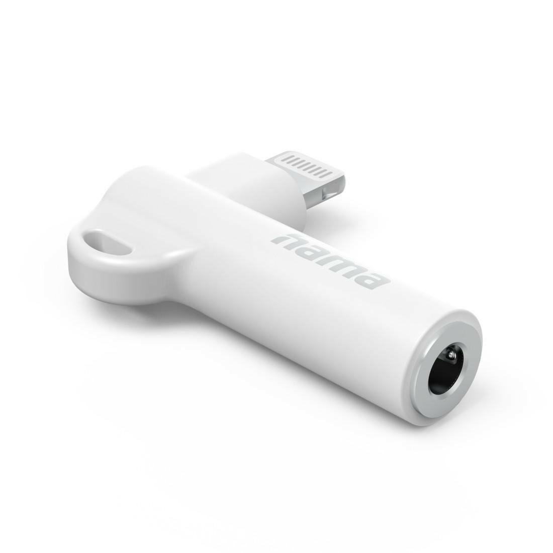 Hama 90° Lightning Adapter – 3,5 mm.