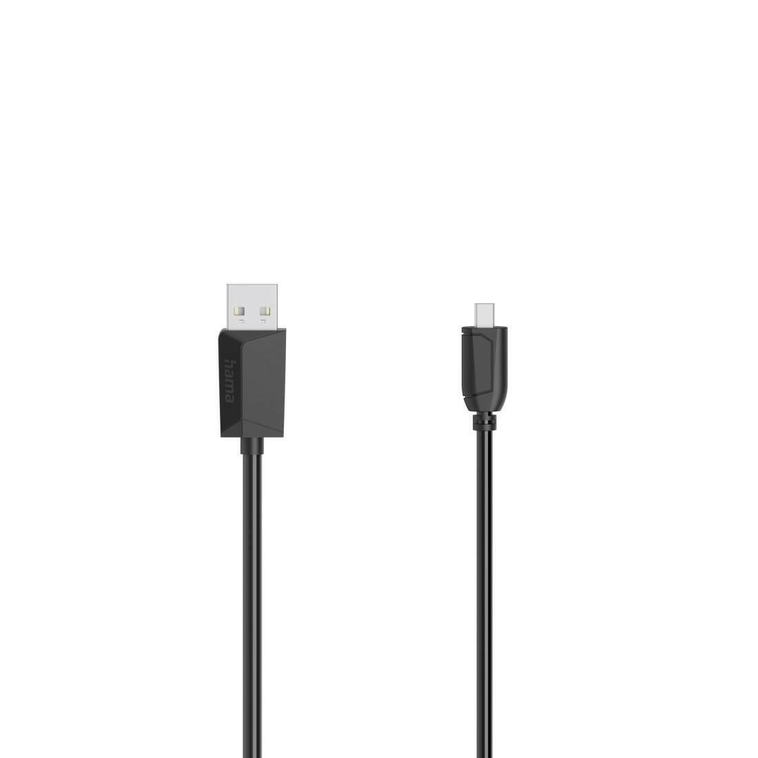 Hama Mini-USB-Kabel 1,5m USB 2.0 480 Mbit/s.