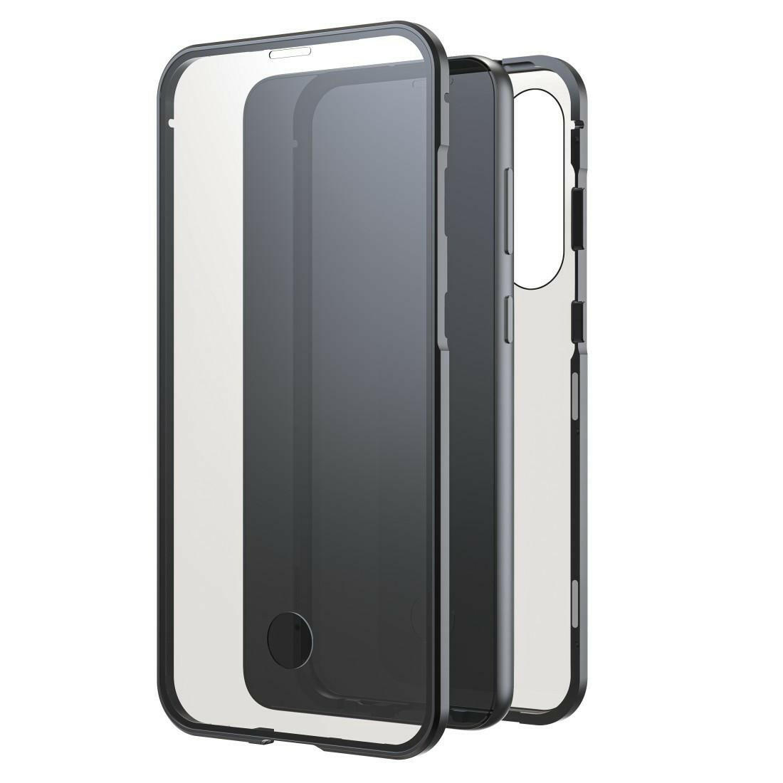 Black Rock Galaxy S23+ Cover 360° Glass Schwarz.