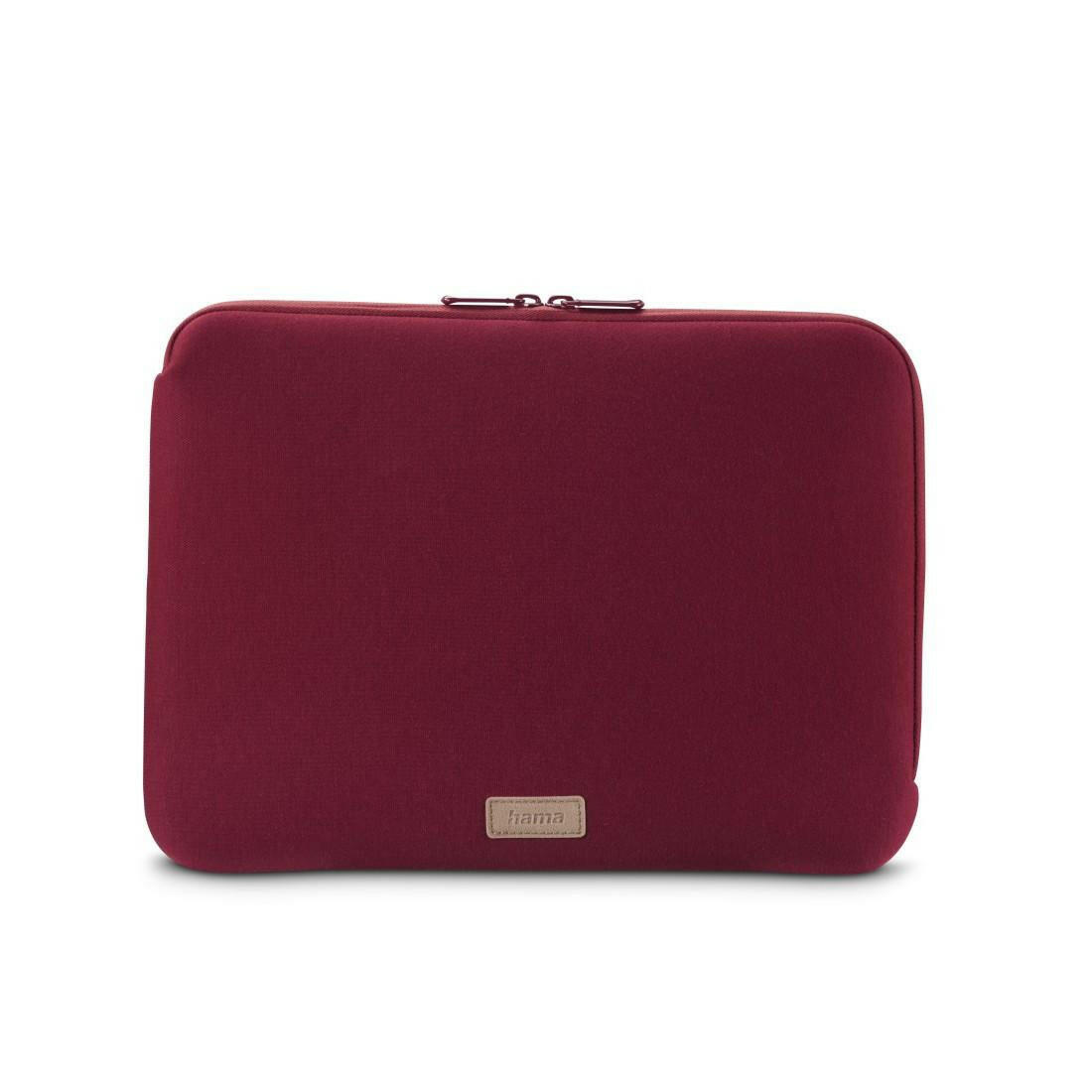 Hama Laptop-Sleeve Jersey 40-41 cm Bordeaux.