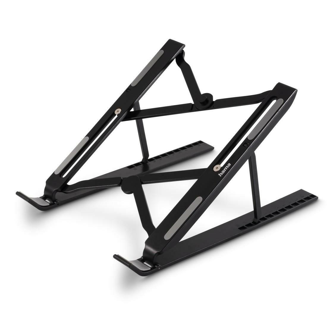 Hama Laptopständer 15,6" faltbar, ergonomisch, rutschfest.