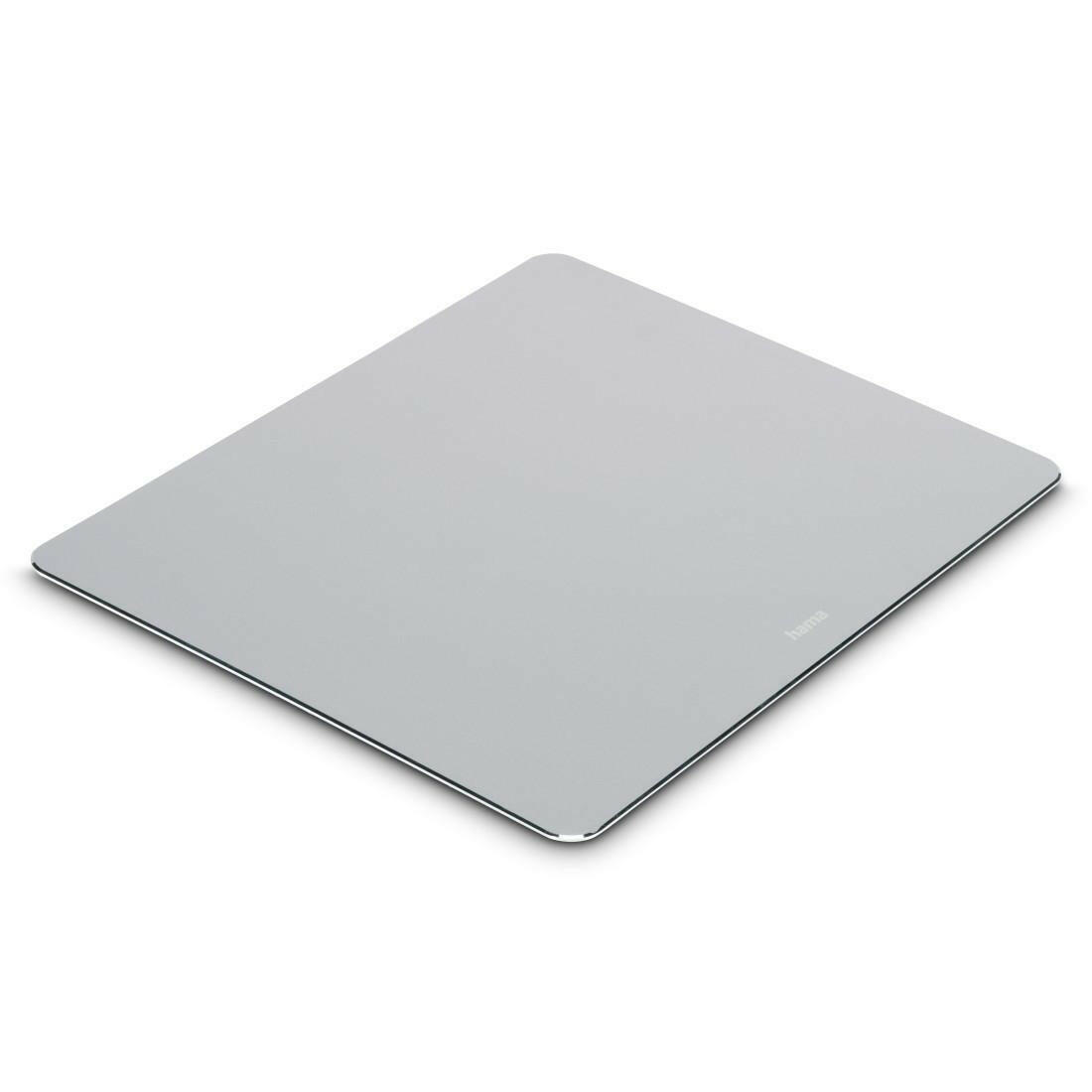 Hama Mauspad Alu Silber – Wasserfest, rutschfest, präzise.