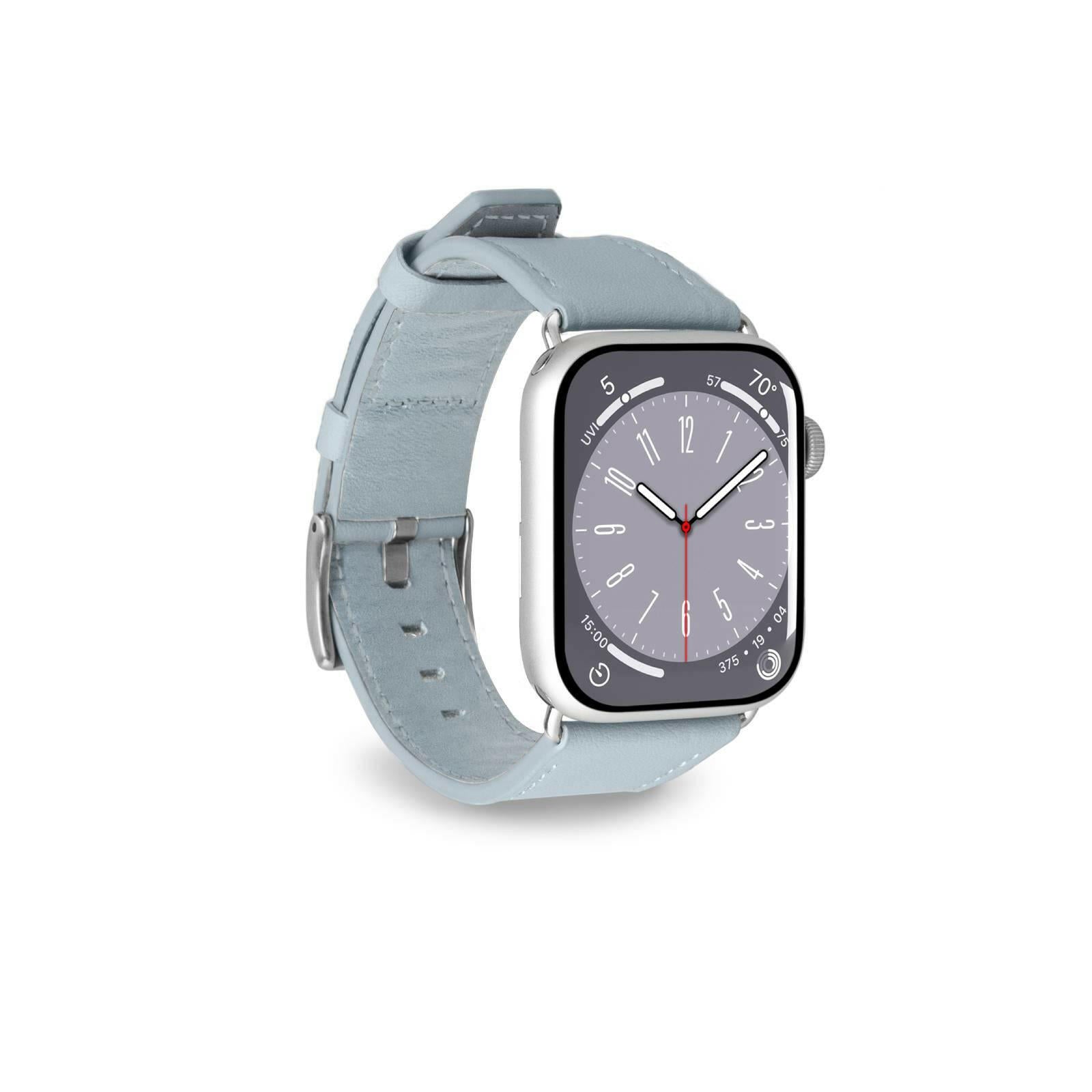 SBS E-Classic Band Apple Watch 38/40/41mm Powder Blue.