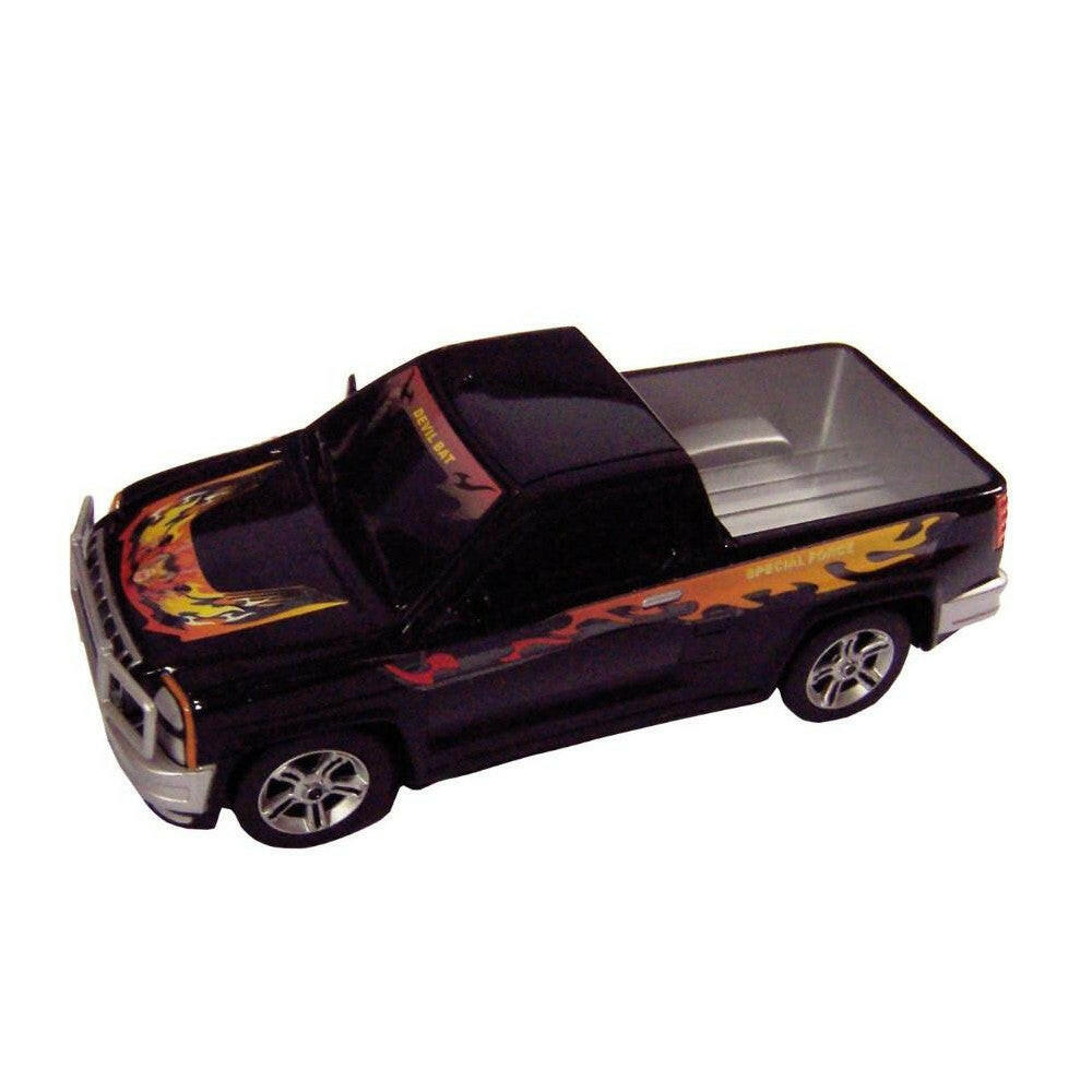 Carrera PS Pick Up Truck 1:43 schwarz Fledermaus Design