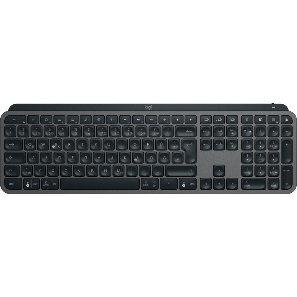 Logitech MX Keys S kabellose Tastatur Graphit DE-Layout RF Wireless Bluetooth Aluminium优化：Logitech MX Keys S kabellose Tastatur Graphit DE-Layout RF