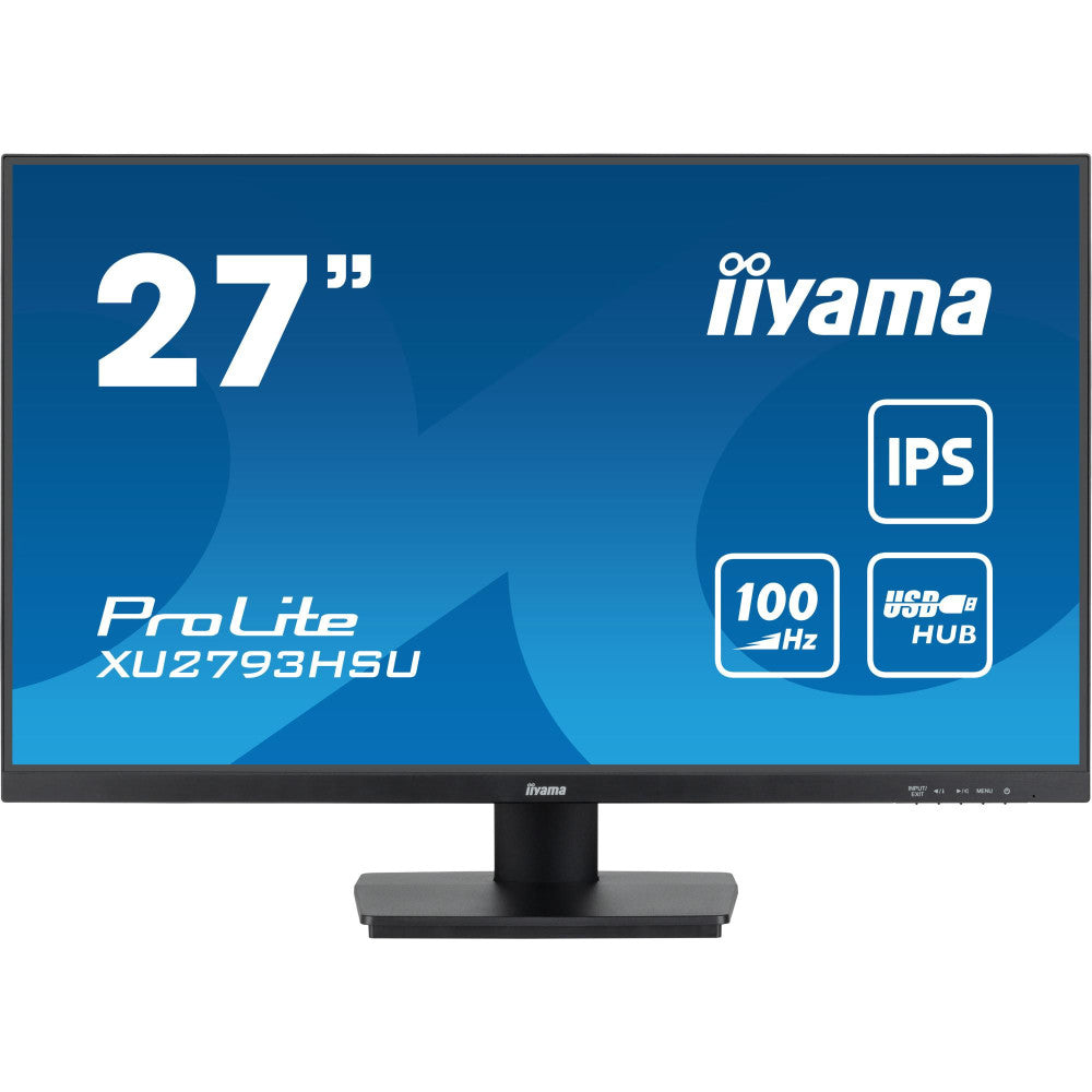 iiyama ProLite XU2793HSU-B6 27 Zoll IPS LED Monitor Full-HD 100Hz HDMI DP USB2.0 FreeSync