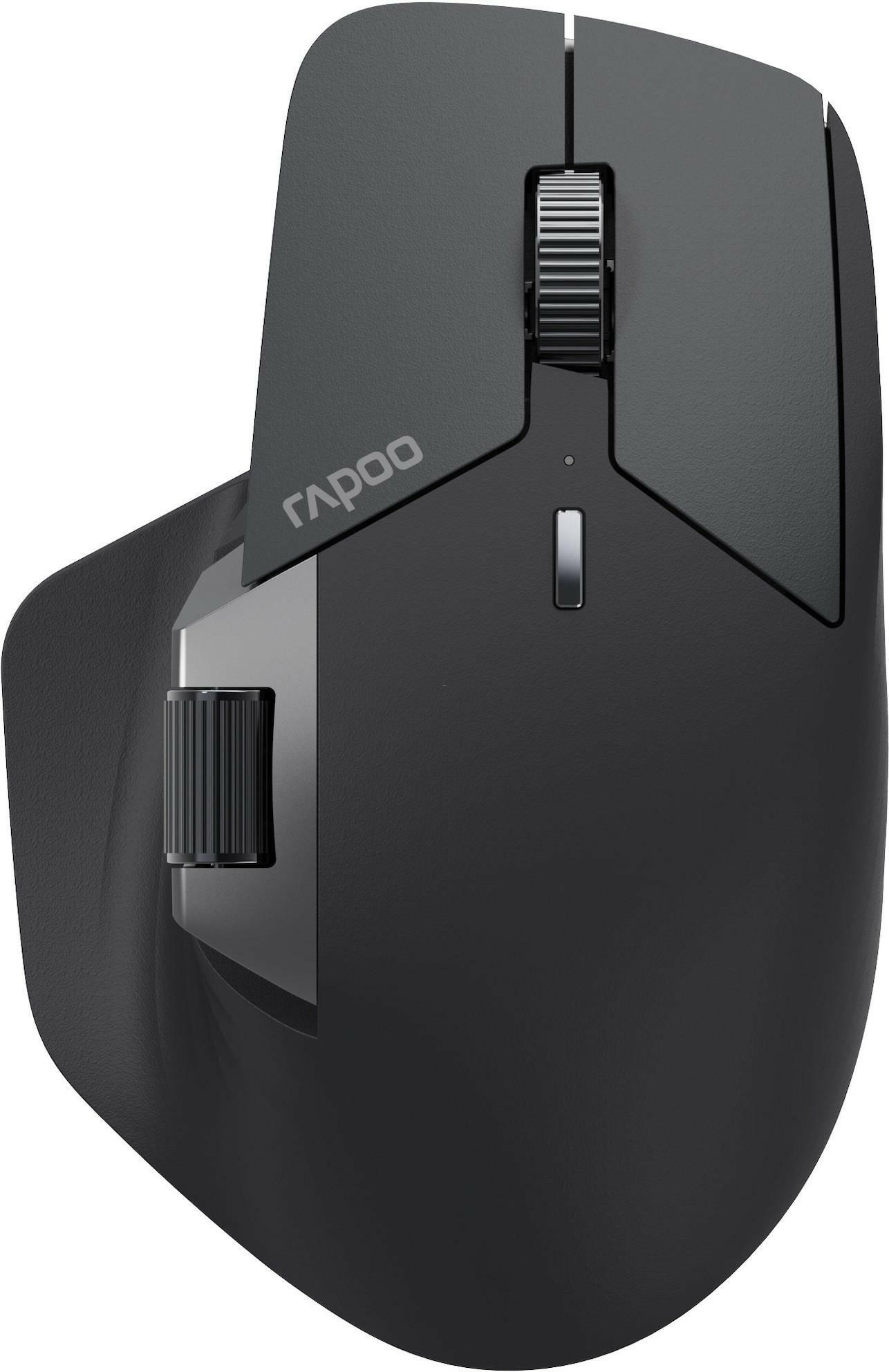 Rapoo MT760L kabellose Maus 4000 DPI ergonomisch USB-C grau.
