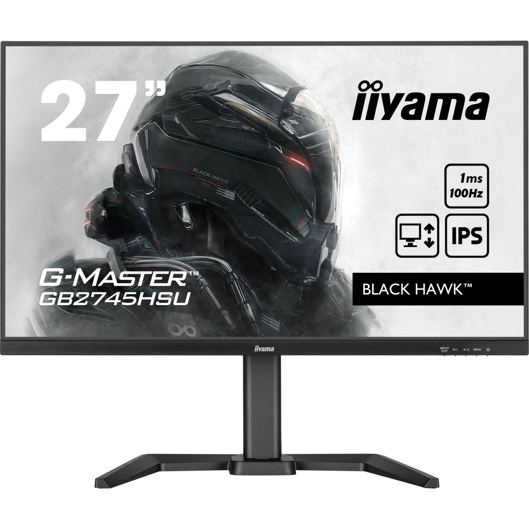 iiyama G-MASTER GB2745HSU-B2 27" Full HD IPS Gaming-Monitor.