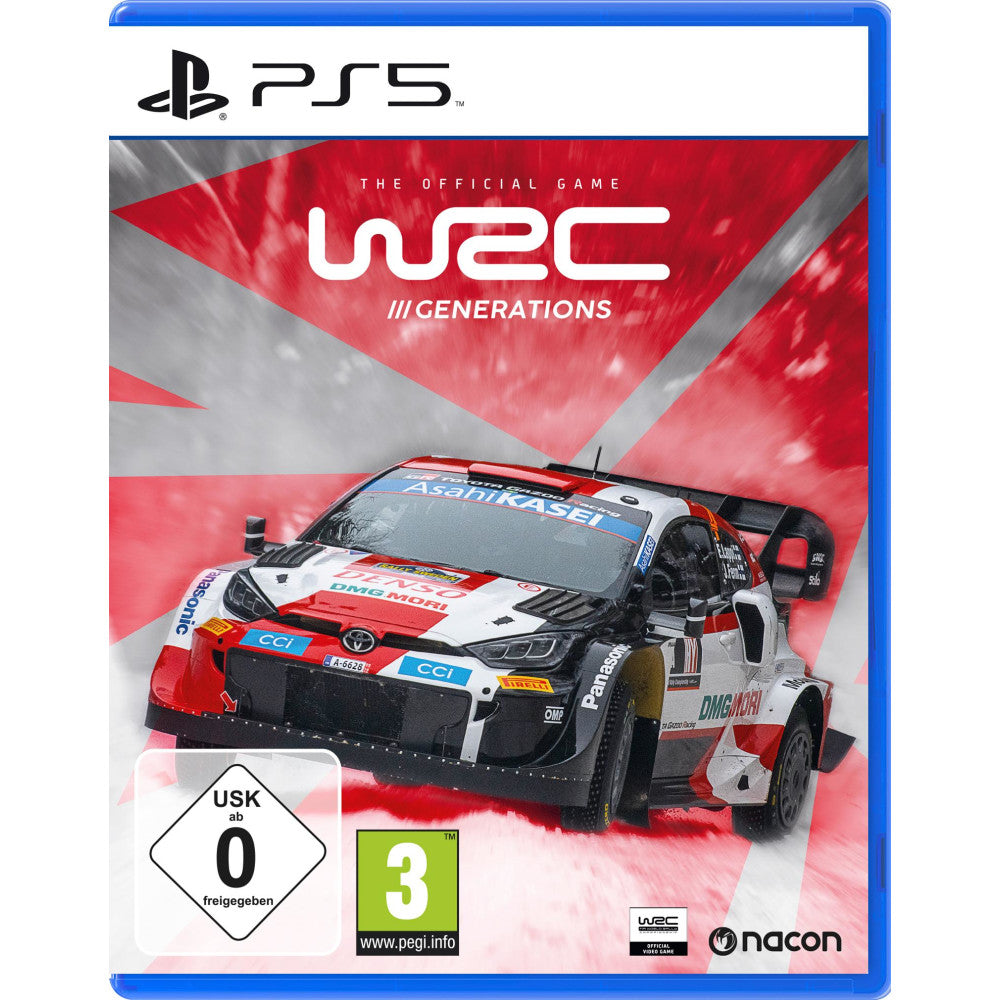 WRC Generations PS5 Rennspiel Blu-ray für actiongeladene Rallye-Abenteuer