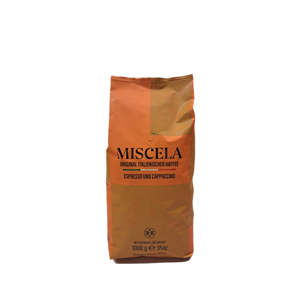 Premium Caffè Espresso Mischung Exklusiv 1 kg - Arabica/Robusta Bohnen - Italienischer Kaffee - Kaffeemischung für Espresso, Kaffee, Cappuccino